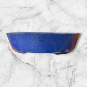 10.5 Inches Oval Shaped Shallow Bonsai Tray