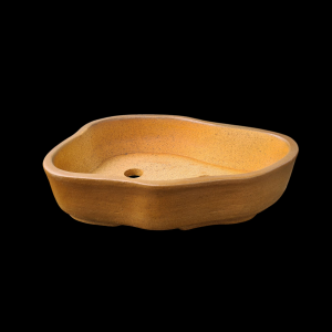 9-Inch Asymmetric Ceramic Bonsai Pot – Perfect for Forest Style Bonsai