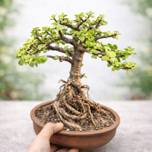 Compact Jade Bonsai Tree – 2 Years of Trained Growth