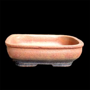 Rustica™ 12-Inch Rectangular Brown Bonsai Tray – Premium Ceramic Pot for Bonsai, Penjing & Landscape Gardens